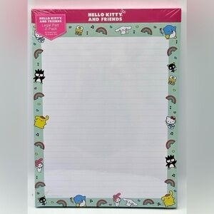 Sanrio Hello Kitty and Friends Legal pad (2pack)
